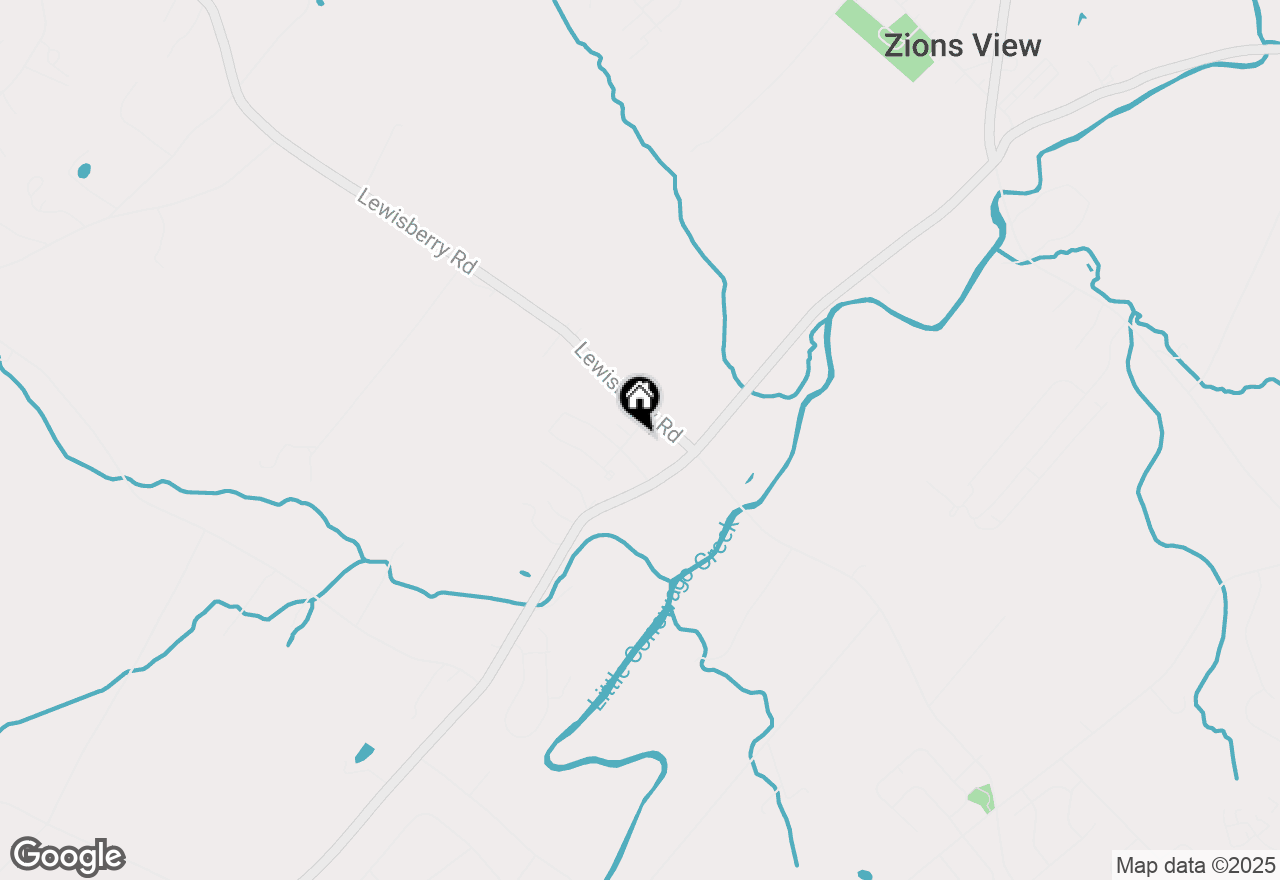 Map of 170 Cedar Run Drive, York, PA 17404