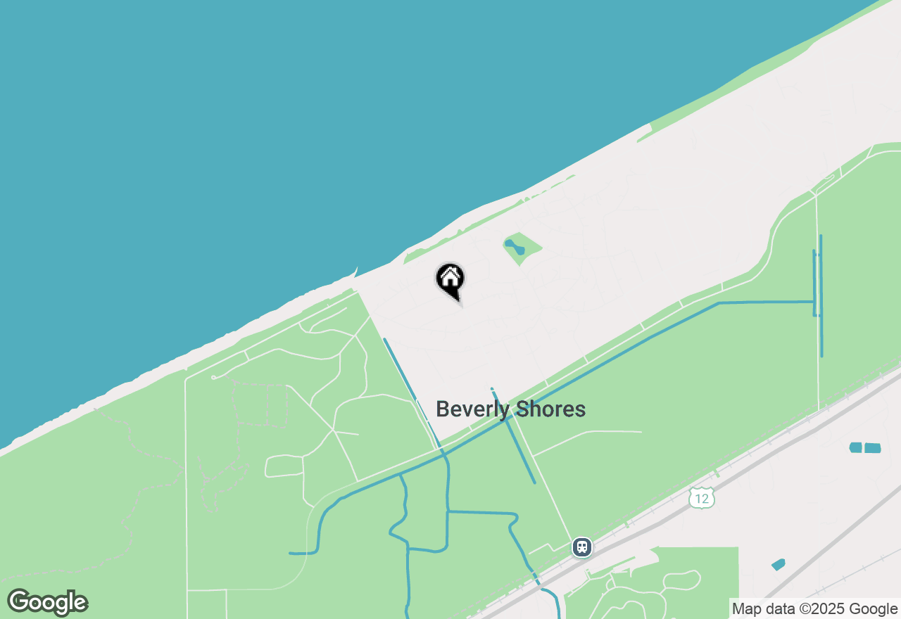 Map of 4 W Atwater Avenue, Beverly Shores, IN 46301