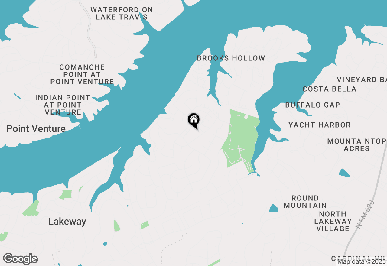 Map of 30 Casa Verde, Austin, TX 78734