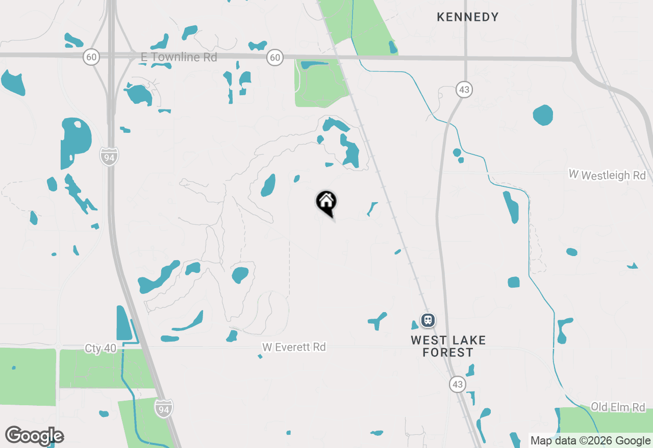 Map of 1485 Abington Cambs Drive, Lake Forest, IL 60045