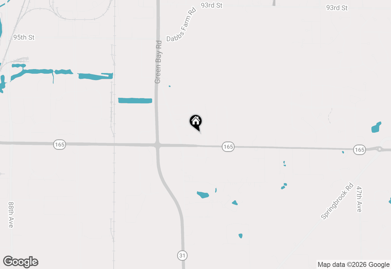 Map of 6739 Meadowlands Cir #6AA, Pleasant Prairie, WI 53158