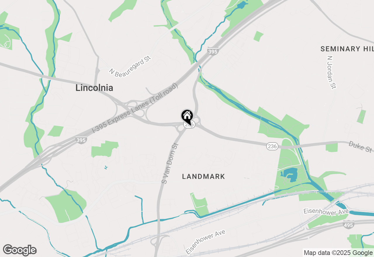 Map of 16 S Van Dorn Street #503, Alexandria, VA 22304