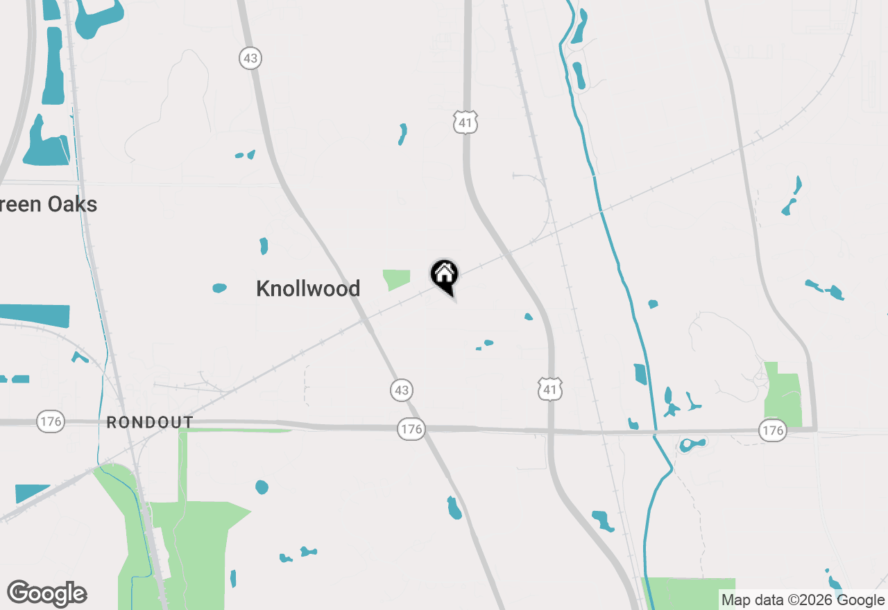 Map of 711 Quassey Avenue, Lake Bluff, IL 60044