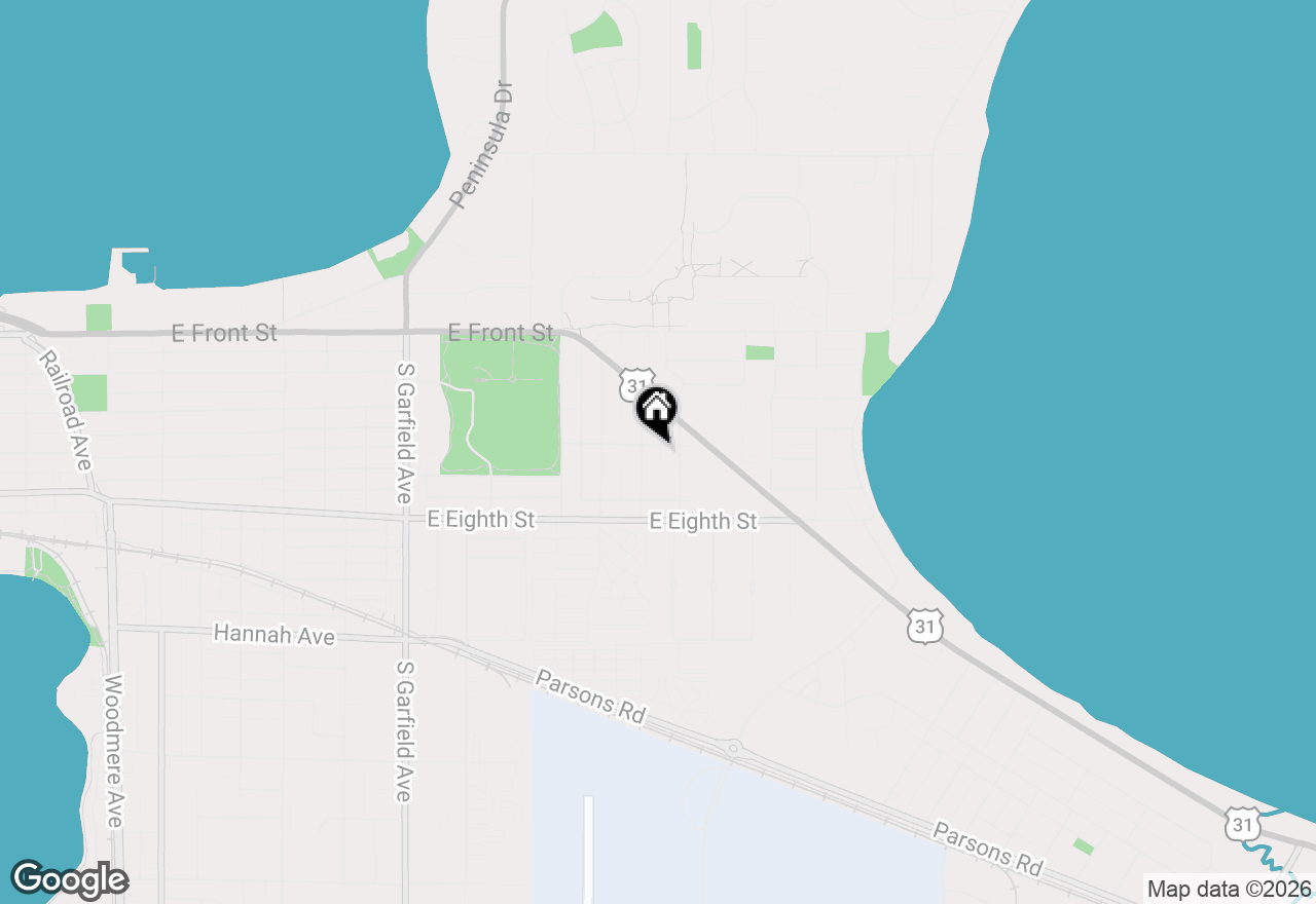 Map of 1610 Beadle, Traverse City, MI 49686