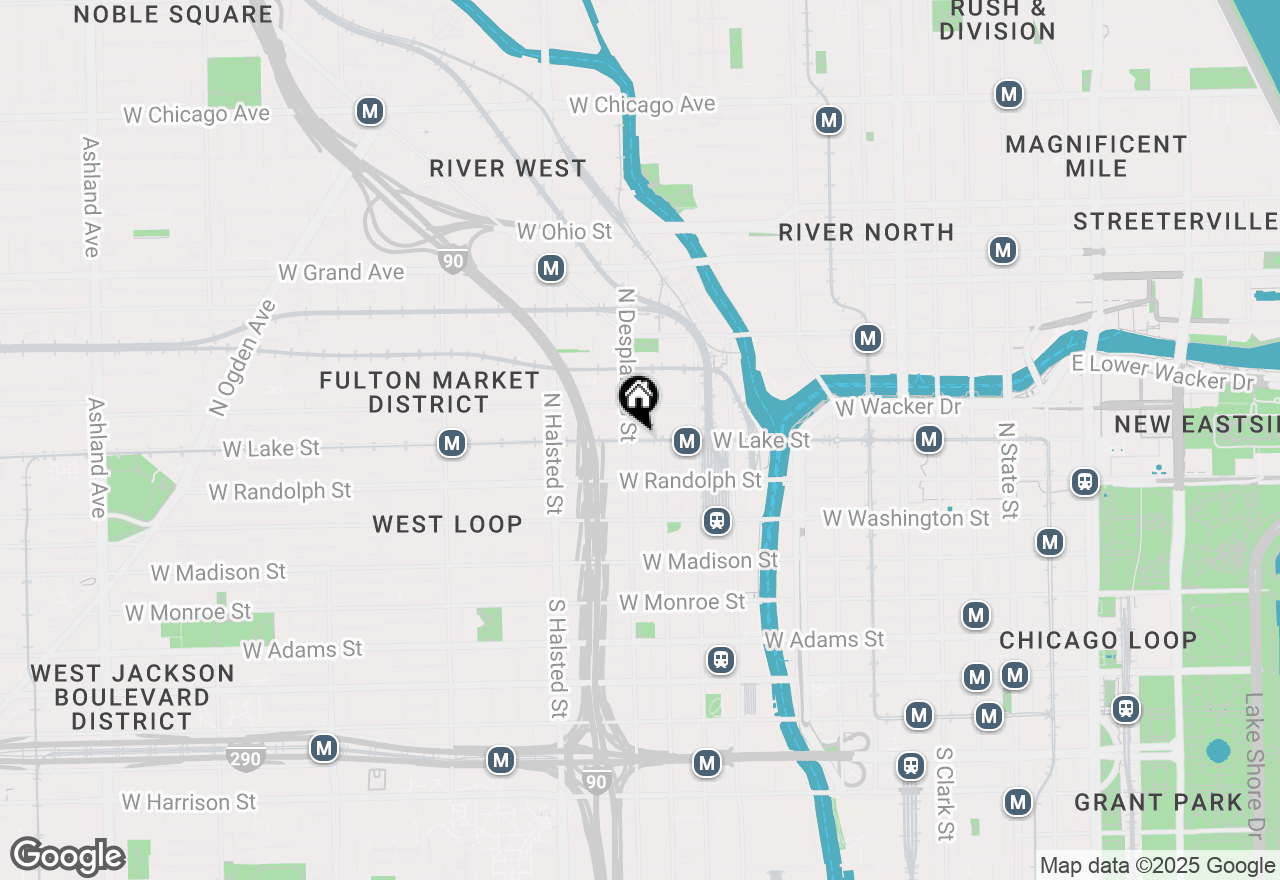 Map of 630 W Lake Street, Chicago, IL 60607