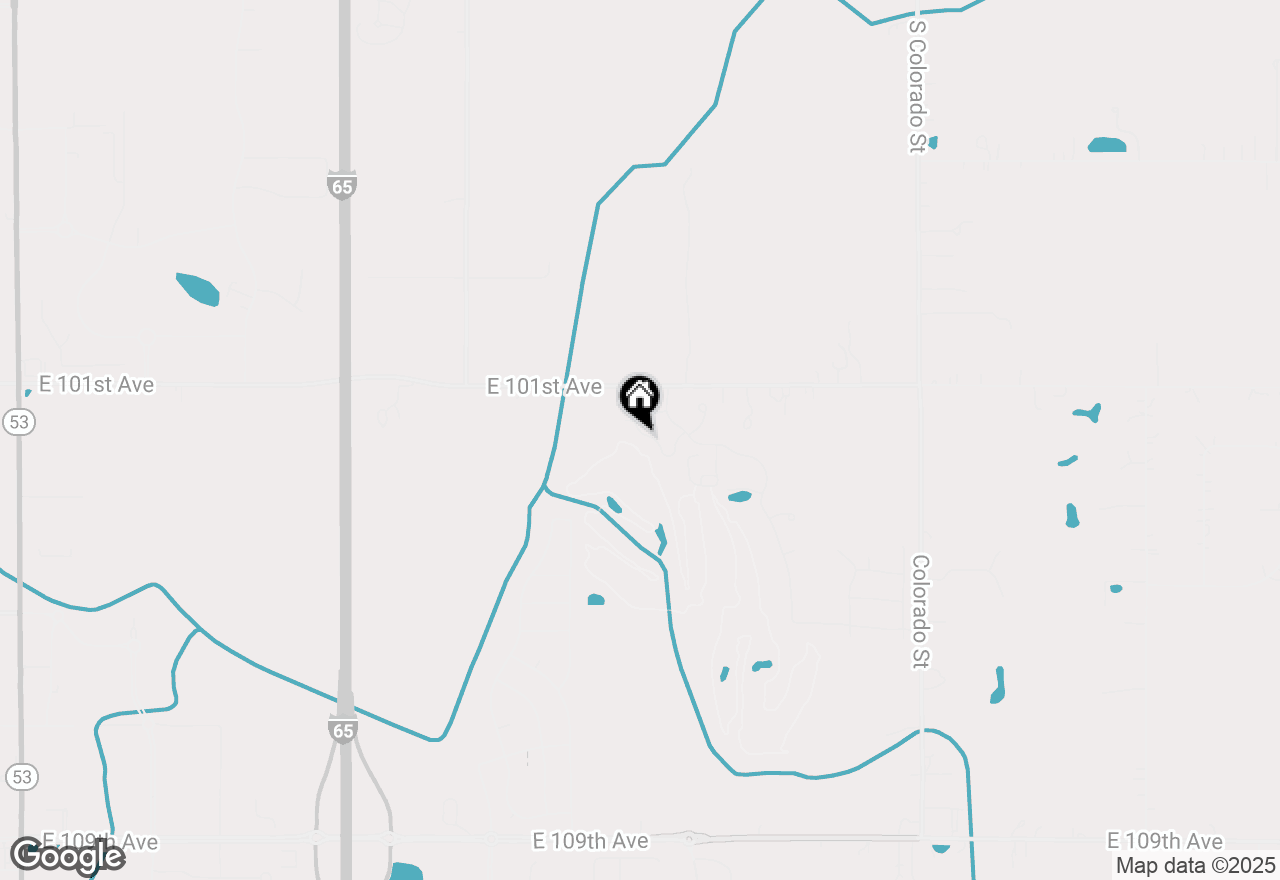 Map of 10186 Florida Lane, Crown Point, IN 46307