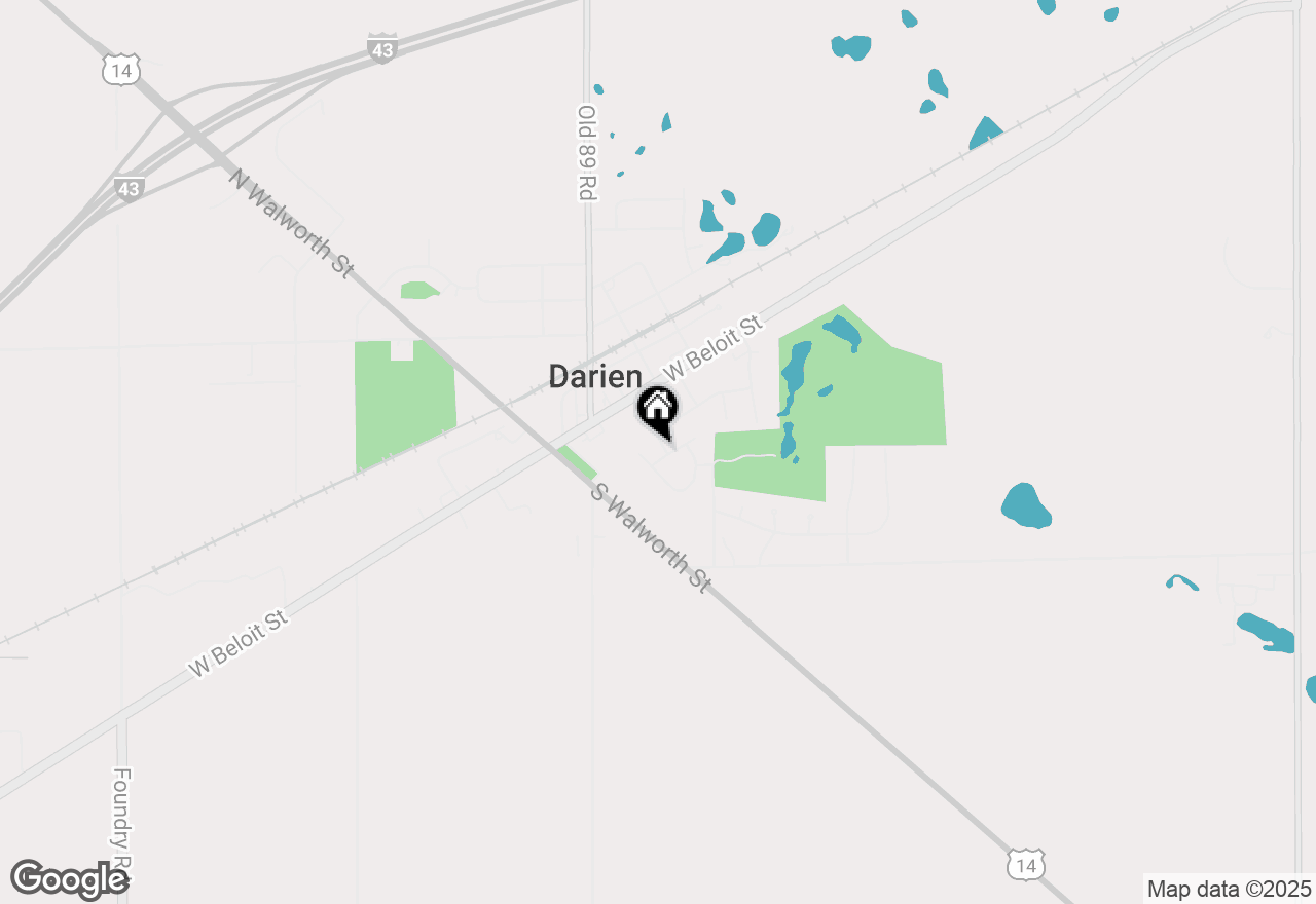 Map of 138 Carlson Dr, Darien, WI 53114