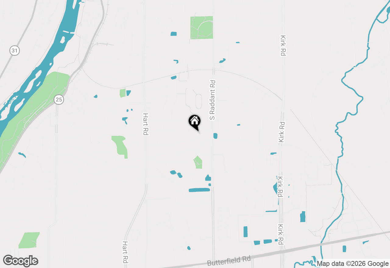 Map of 833 Pottawatomie Trail, Batavia, IL 60510