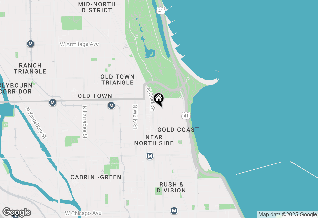 Map of 1510 N Dearborn Parkway #102, Chicago, IL 60610