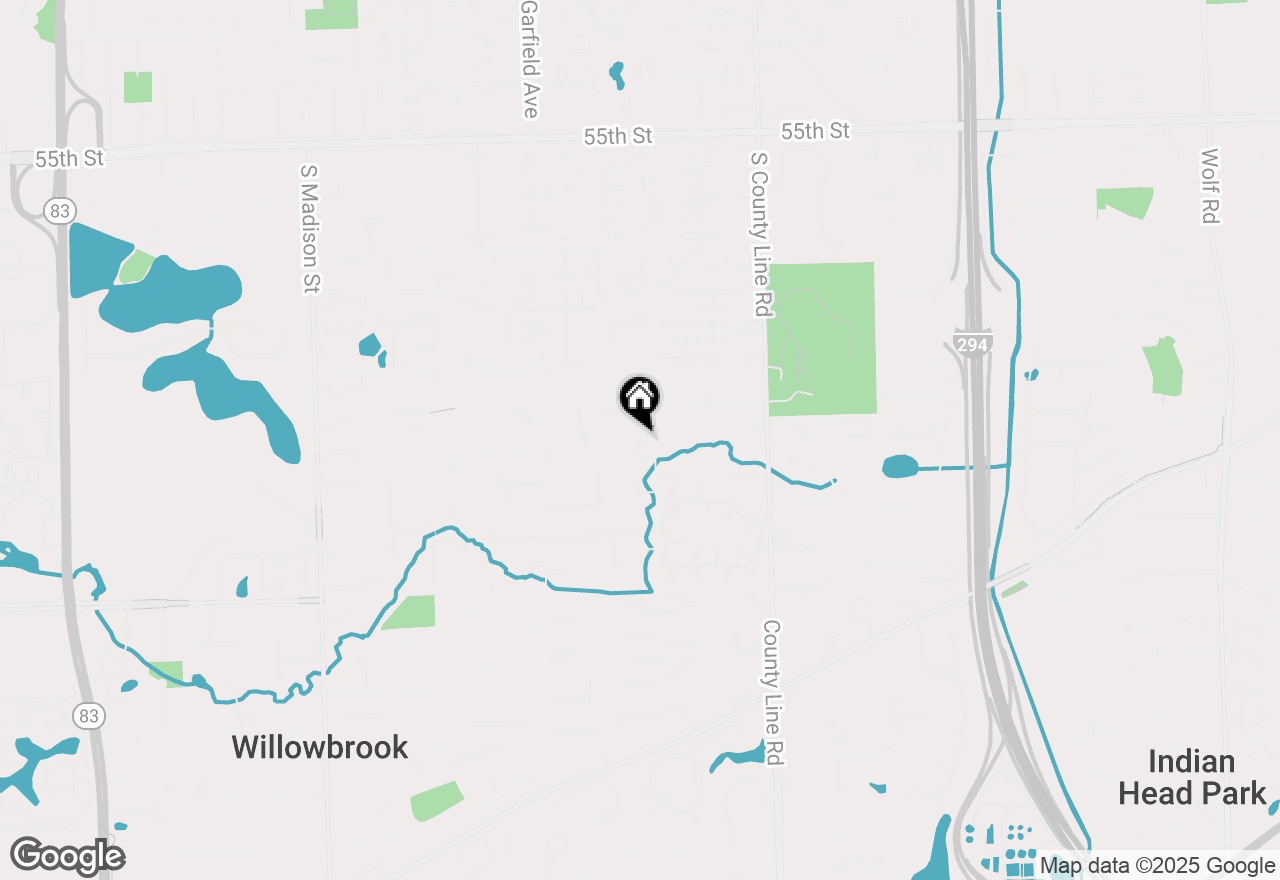 Map of 15W080 60th Street, Burr Ridge, IL 60527