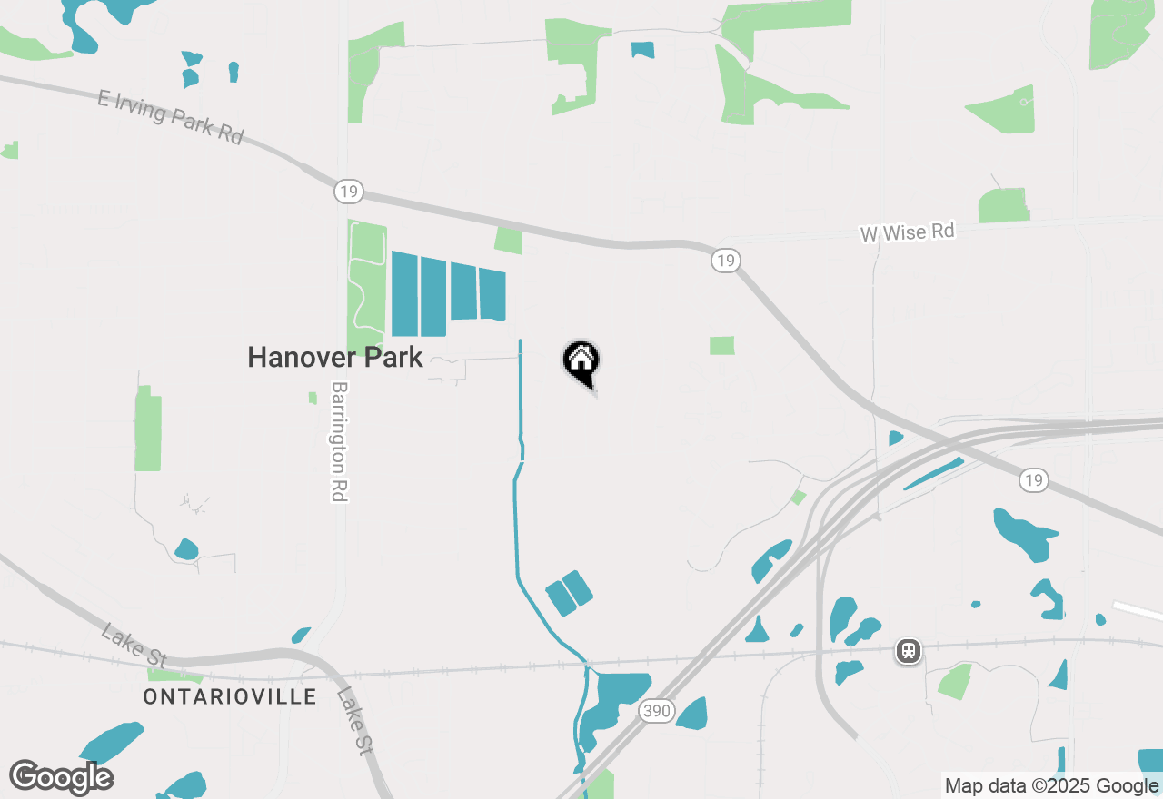 Map of 6920 Meadowbrook Lane, Hanover Park, IL 60133