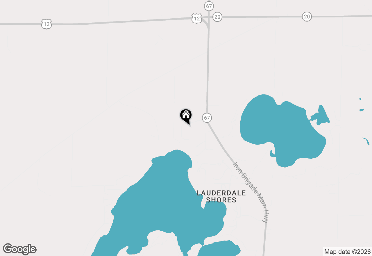 Map of W5355 Gladhurst Ln, Elkhorn, WI 53121