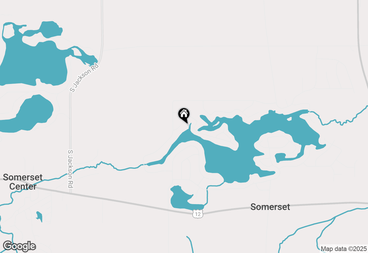 Map of 10911 Woodbrook Drive, Cement City, MI 49233