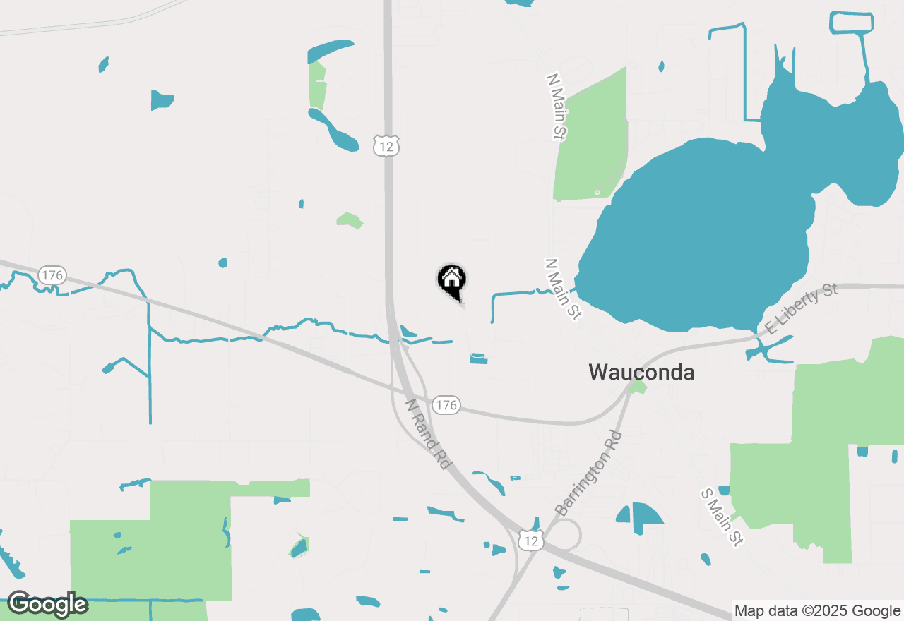 Map of 311 Brown Street, Wauconda, IL 60084