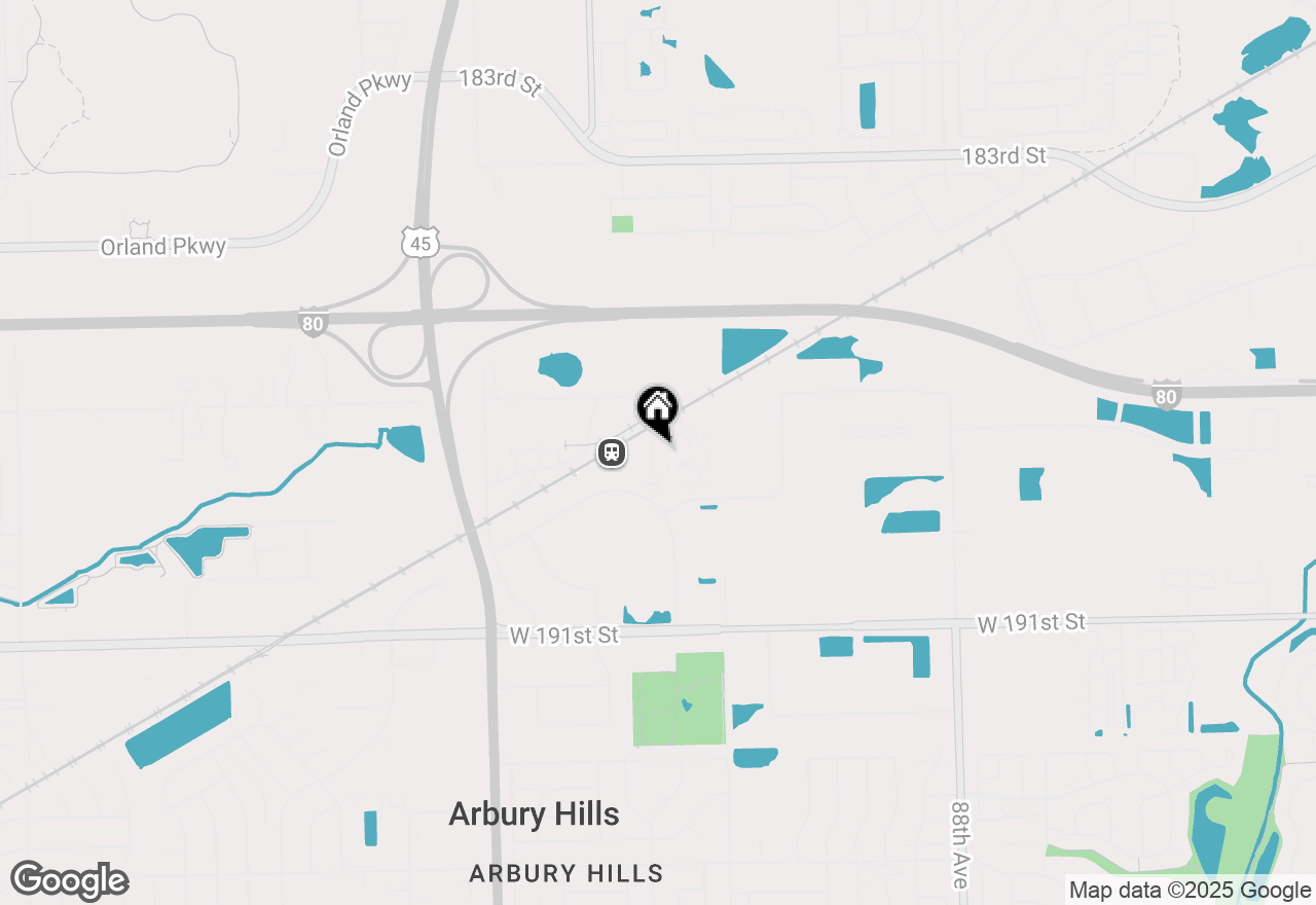 Map of 18811 S Vanderbilt Drive, Mokena, IL 60448