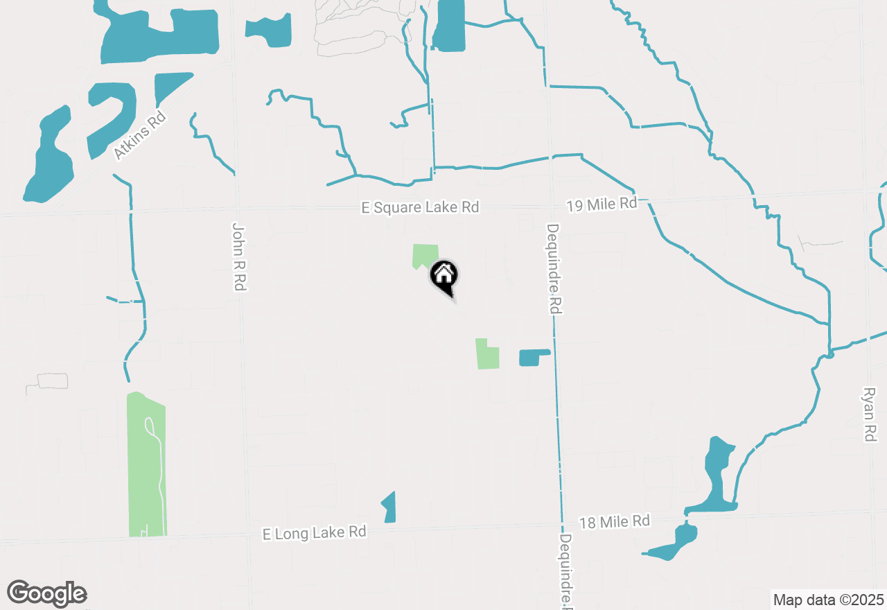 Map of 2684 Coral Drive, Troy, MI 48085