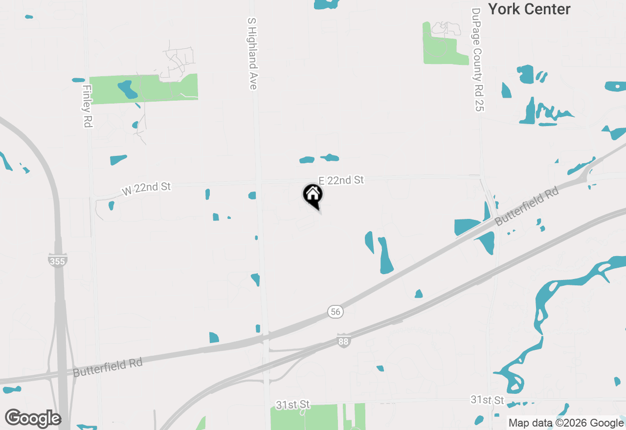 Map of 382 Summit Circle, Lombard, IL 60148