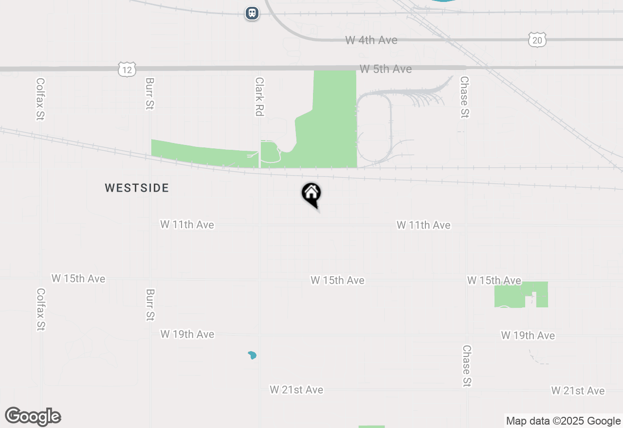 Map of 1048 Lane Street, Gary, IN 46404