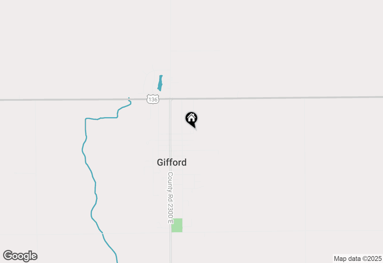 Map of 209 E North Street, Gifford, IL 61847