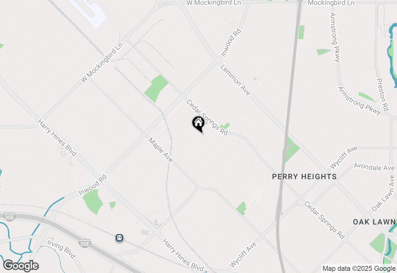 Map of 5322 Stoneleigh Avenue, Dallas, TX 75235