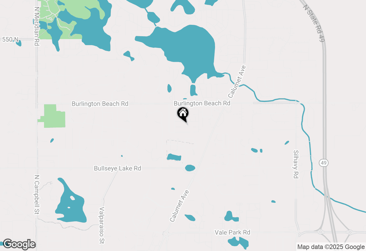 Map of 1401 Robin Road, Valparaiso, IN 46383