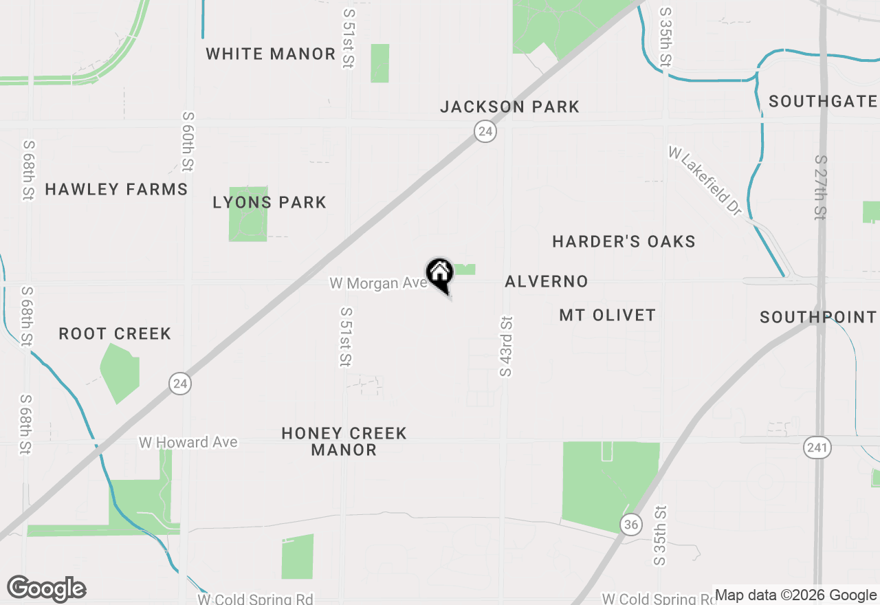 Map of 3541 S 46th St, Greenfield, WI 53220