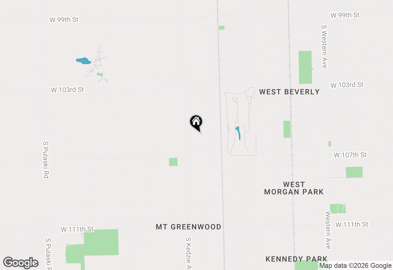 Map of 10547 S Troy Street, Chicago, IL 60655