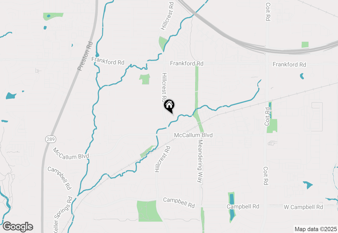 Map of 6902 Blue Mesa Drive, Dallas, TX 75252