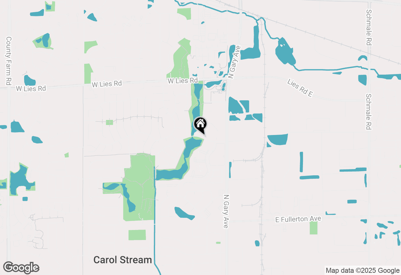 Map of 159 W Elk Trail #356, Carol Stream, IL 60188