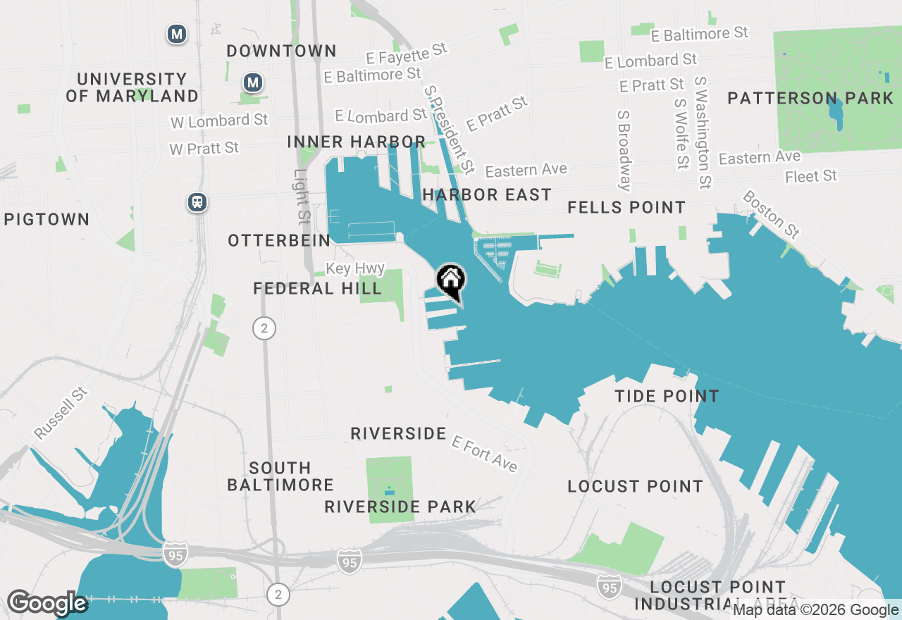 Map of 650 Ponte Villas S #137, Baltimore, MD 21230
