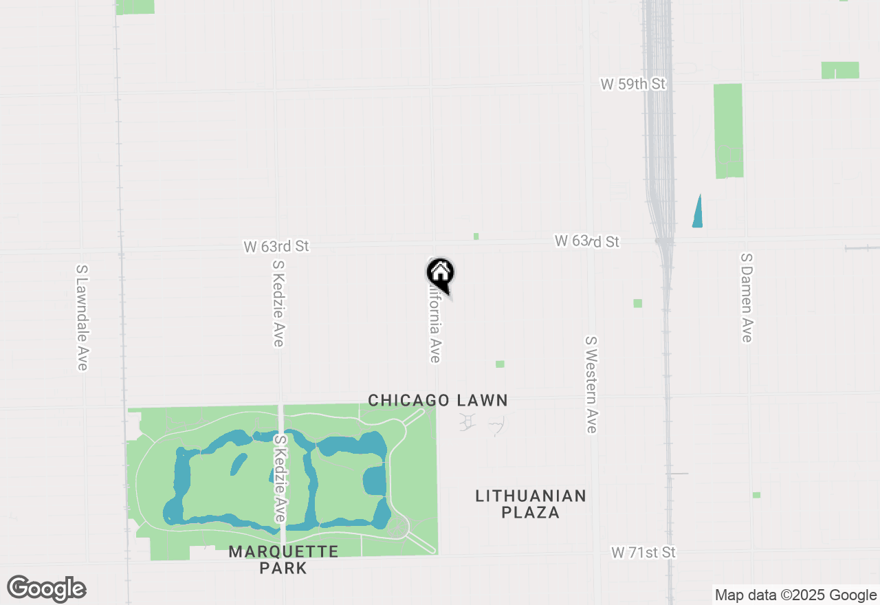 Map of 6429 S California Avenue, Chicago, IL 60629