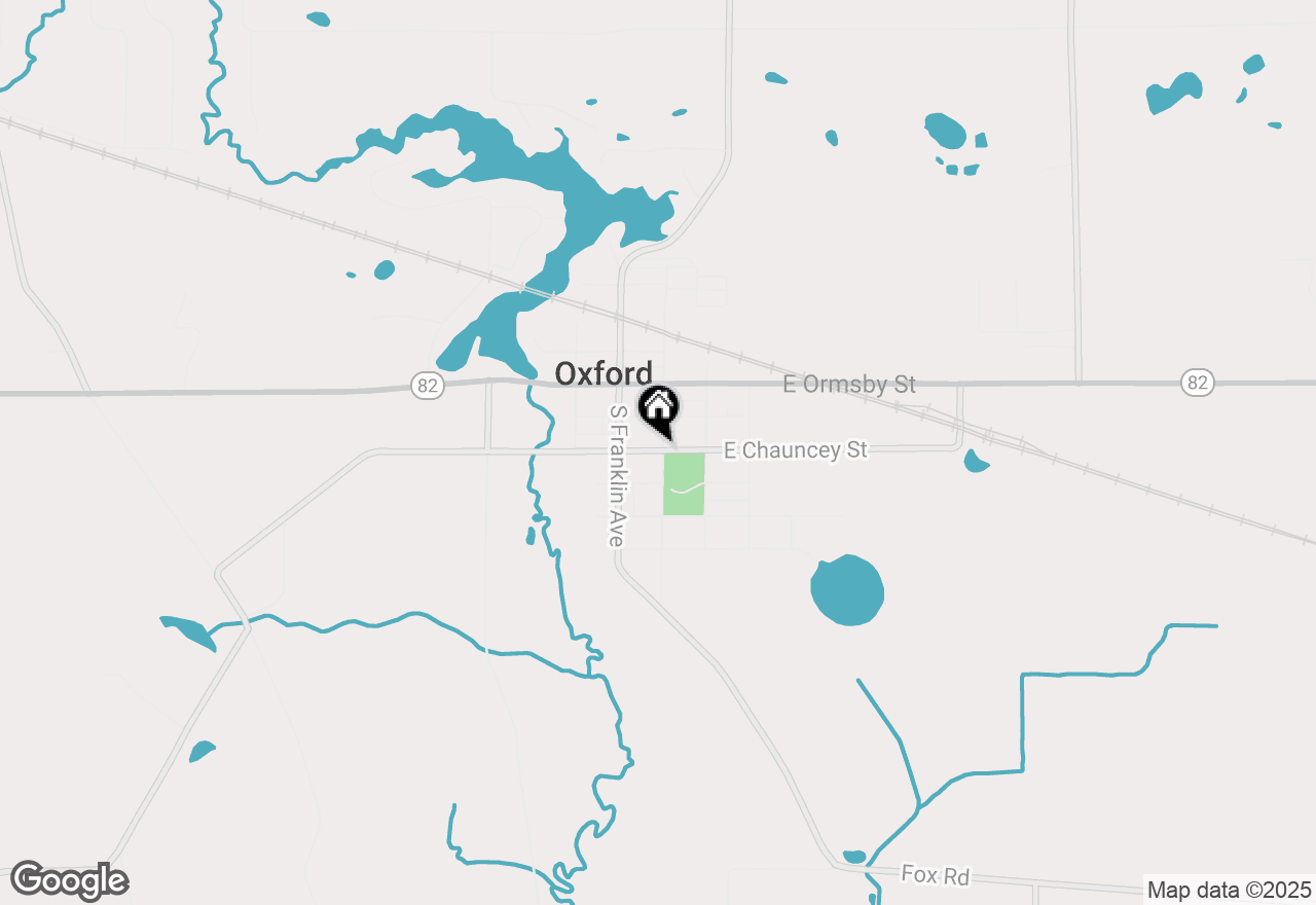 Map of 307 S Miller Street, Oxford, WI 53952
