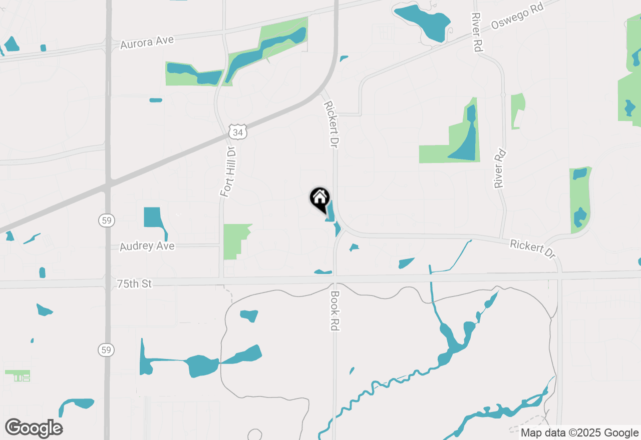 Map of 2008 Chang Court, Naperville, IL 60540