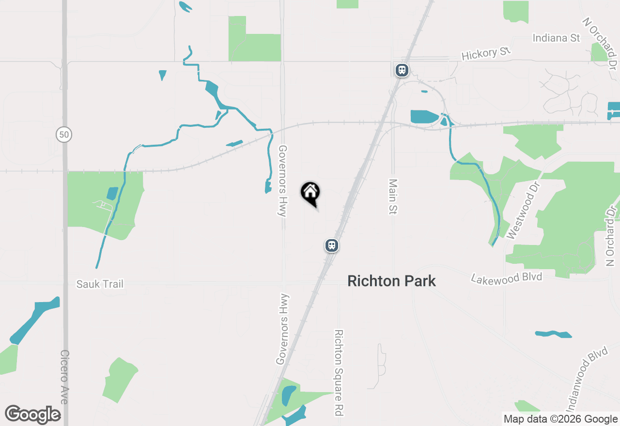 Map of 2064 Lioncrest Drive #2064, Richton Park, IL 60471