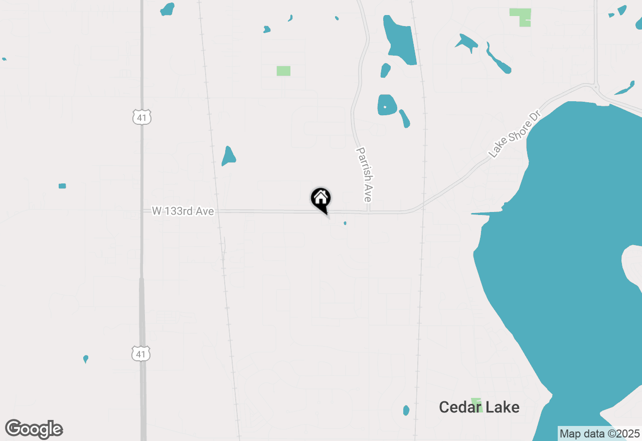 Map of 13320 Lincoln Plaza Way #4, Cedar Lake, IN 46303