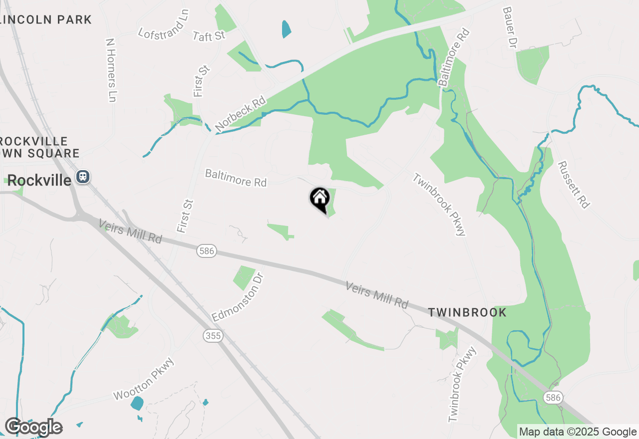 Map of 413 Silver Rock Road, Rockville, MD 20851