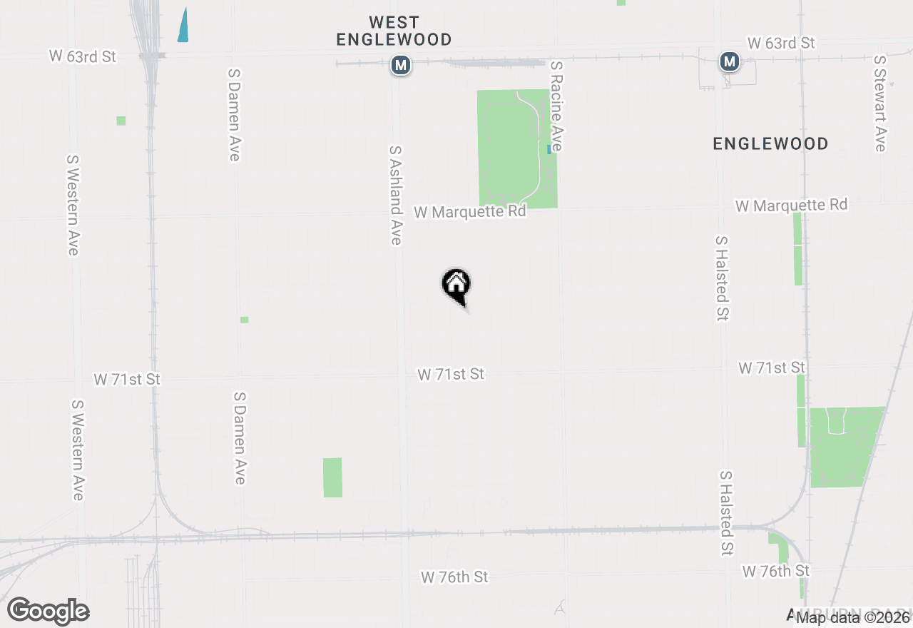 Map of 6928 S Bishop Street, Chicago, IL 60636