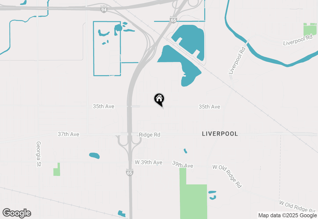 Map of 3535 Wisconsin Street, Lake Station, IN 46405