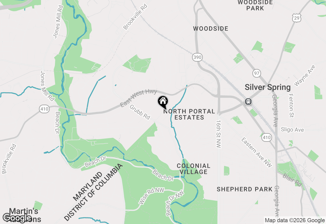 Map of 2062 Derby Ridge Lane #3-16, Silver Spring, MD 20910