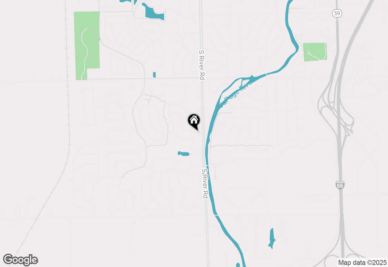 Map of 1208 N Callaway Drive, Shorewood, IL 60404