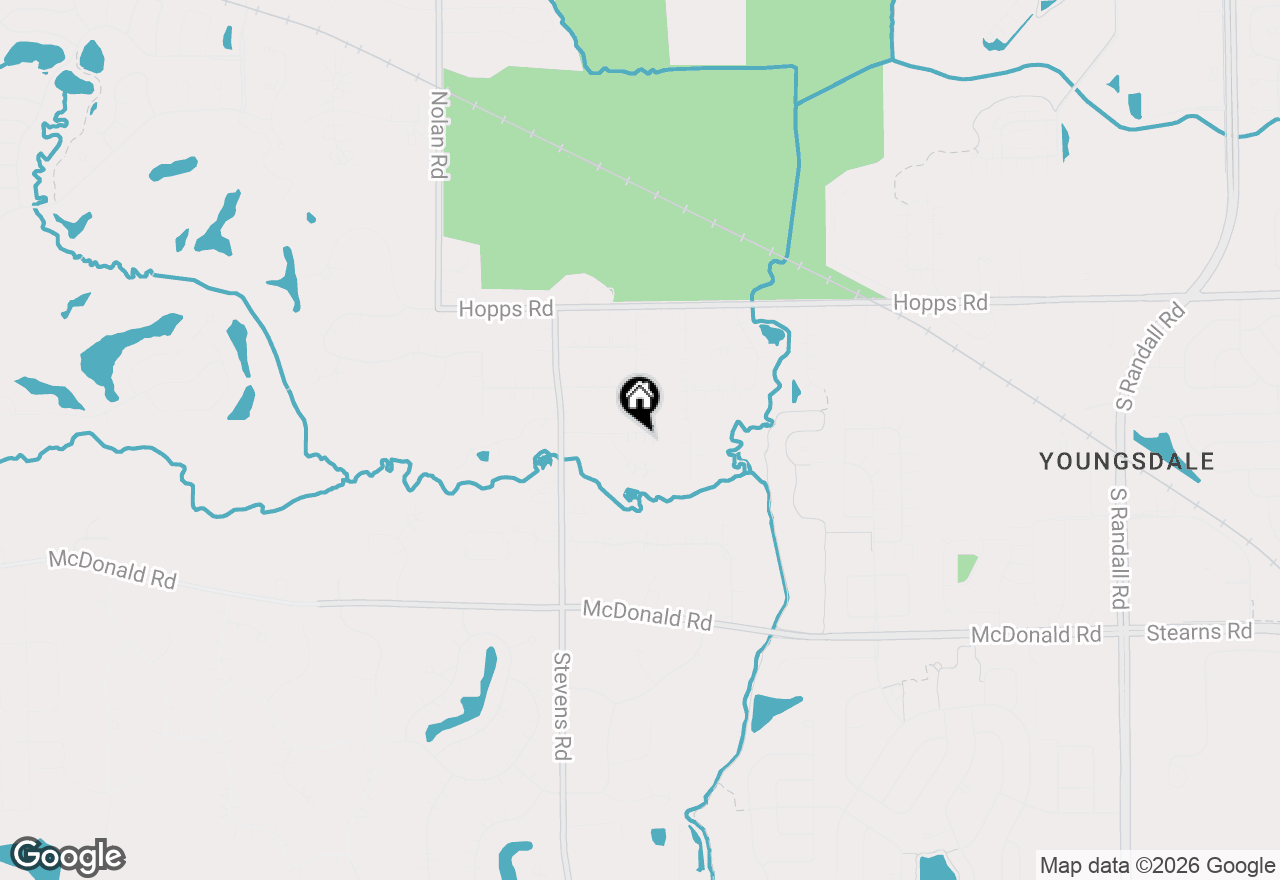 Map of 2471 Stony Lane, South Elgin, IL 60124