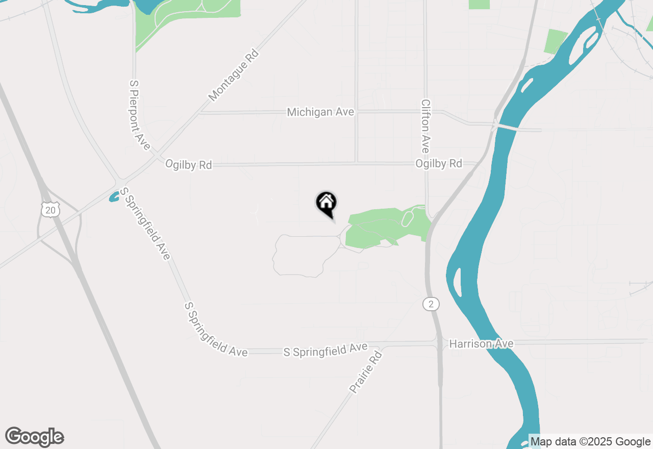 Map of 1418 Iris Avenue, Rockford, IL 61102