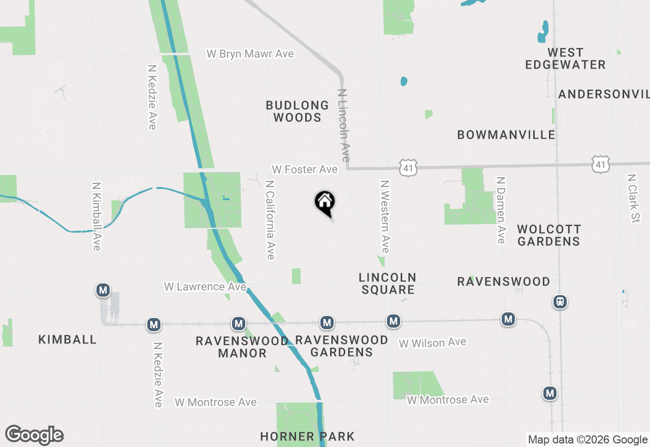 Map of 2604 W Argyle Street, Chicago, IL 60625