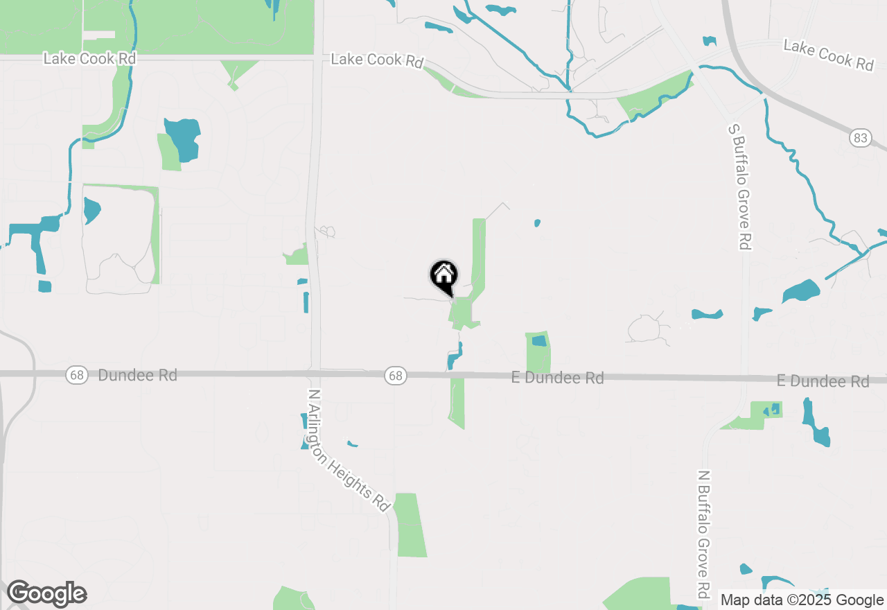 Map of 856 Stradford Circle #15D1, Buffalo Grove, IL 60089