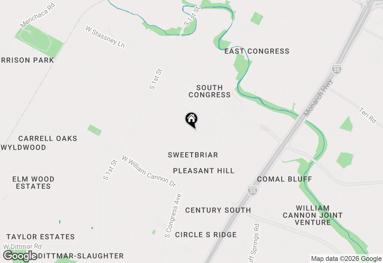 Map of 5924 S Congress Ave #S-132, Austin, TX 78745