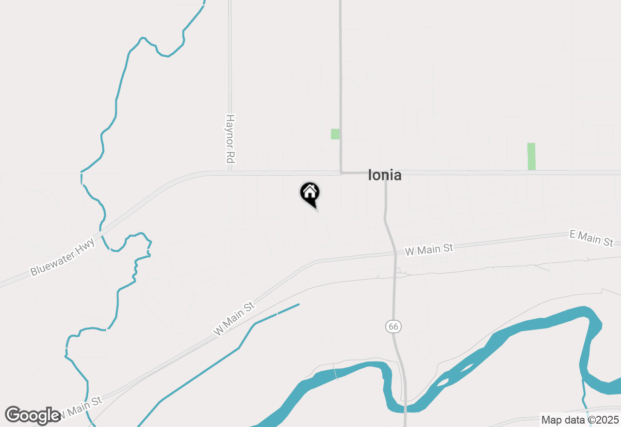 Map of 820 Hackett Street, Ionia, MI 48846