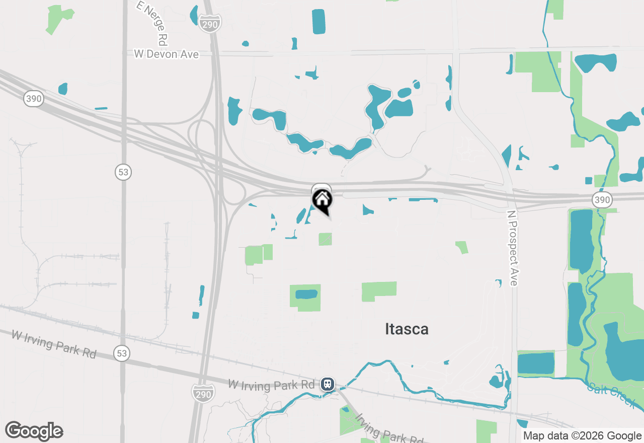 Map of 274 Wildspring Court, Itasca, IL 60143