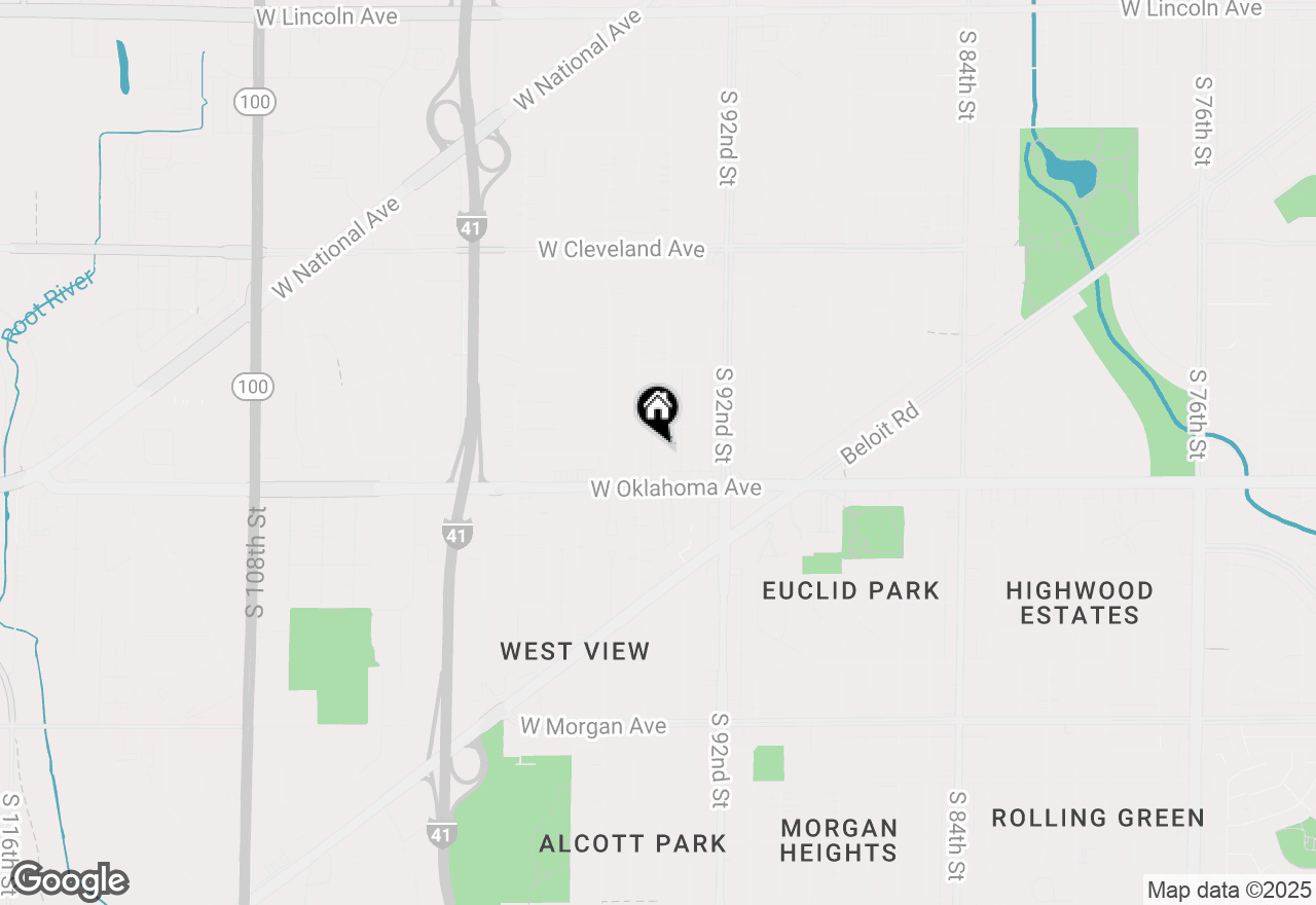Map of 3035 S 94th St, West Allis, WI 53227