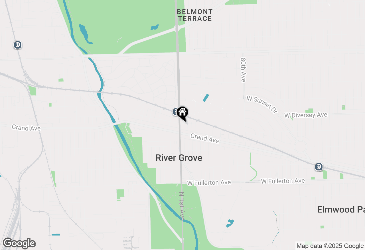 Map of 2725 Thatcher Avenue #209, River Grove, IL 60171