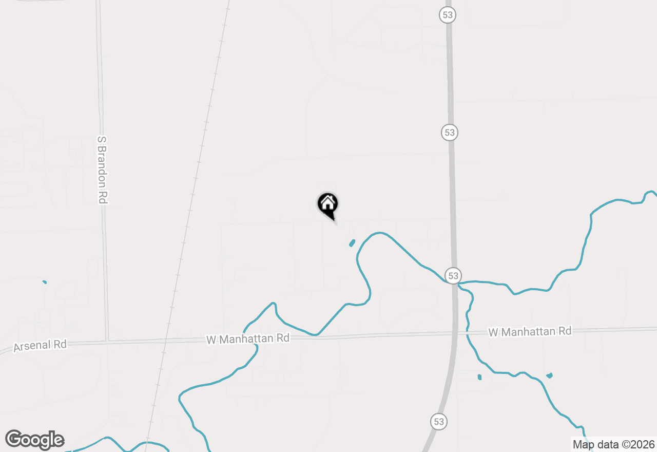 Map of 24711 S Sycamore Street, Elwood, IL 60421